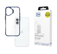 3mk ochranný kryt Satin Armor Case+ Blue pro Apple iPhone 16 Plus