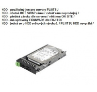 FUJITSU HDD SRV SAS 12G 1.8TB 10K 512e HOT PL 2.5' EP pro RX2520M4, TX1330M3, RX1330M3, RX1330M4, TX1330M4