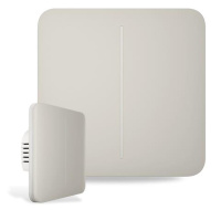 Ajax SoloButton (2-gang) - Samostatné dvou tlačítko pro LightSwitch, ústřicová