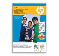 BAZAR - HP Advanced Glossy Photo Paper-100 sht/10 x 15 cm borderless, 250 g/m2, Q8692A, POSKOZENY OBAL-BAZAR