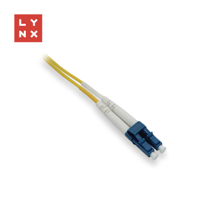 LYNX duplexní patch kabel SM, OS2, LC/LC, 9/125µm, 3m
