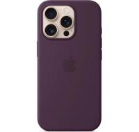 APPLE iPhone 16 Pro Silicone Case with MagSafe - Plum
