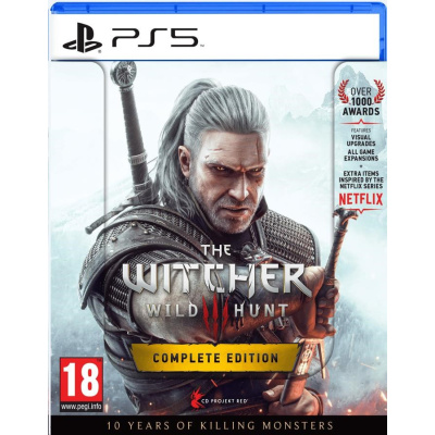 PS5 hra The Witcher 3: The Wild Hunt - Complete Edition + 10th Anniversary Steelbook