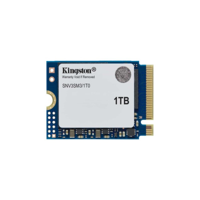 Kingston SSD 1TB NV3, M.2 2230, NVMe PCIe Gen4x4, (R: 6000MB/s; W: 4000MB/s)