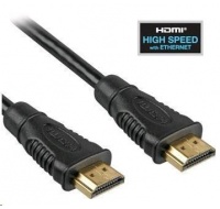 PREMIUMCORD Kabel HDMI 5m High Speed + Ethernet (v1.4), zlacené konektory