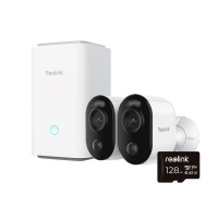 REOLINK Home Hub, 2x Argus Series B310 + 128GB microSD karta