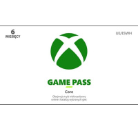 Xbox Game Pass Core – 6 - měsíční členství