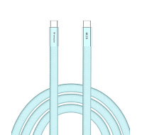VERBATIM Kabel Sync & Charge SoftTouch USB-C, 60W, 120cm, modrá