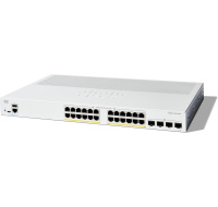 Cisco Catalyst switch C1300-24P-4G (24xGbE,4xSFP,24xPoE+,195W,fanless) - REFRESH