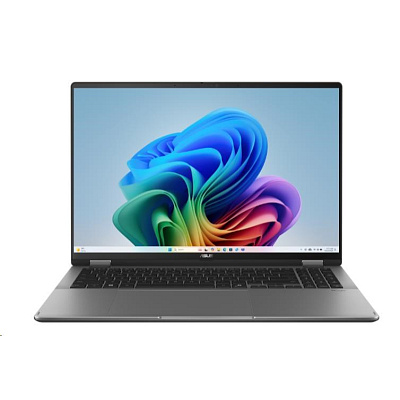 ASUS NTB Vivobook 16 Flip (TP3607SA-OLED118W), Ultra 7 258V, 16" 1920 x 1200, 32GB, 1TB SSD, Intel Arc, W11 Pro, Gray