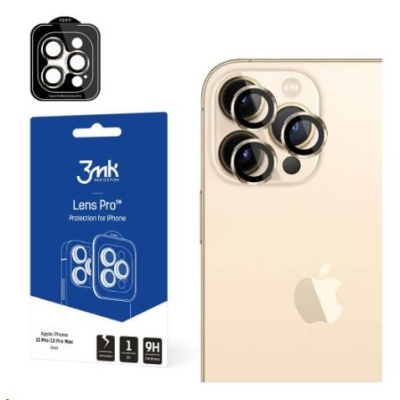 3mk Lens Protection Pro pro Apple iPhone 15 Pro Max, Dark Gold