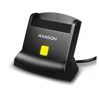 AXAGON CRE-SM2, USB-A StandReader 4-slot čtečka Smart card (eObčanka) + SD/microSD/SIM, kabel 1.3 m