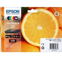 EPSON ink Multipack "Pomeranč" 5-colours 33 Claria Premium Ink