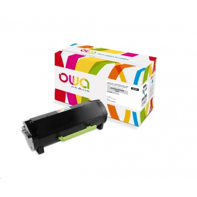 OWA Armor toner pro LEXMARK MS510, 610, 20000 Stran, 50F2U00, černá/black