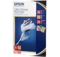 EPSON Paper Ultra Glossy Photo 10x15 (20 listů), 300g/m2