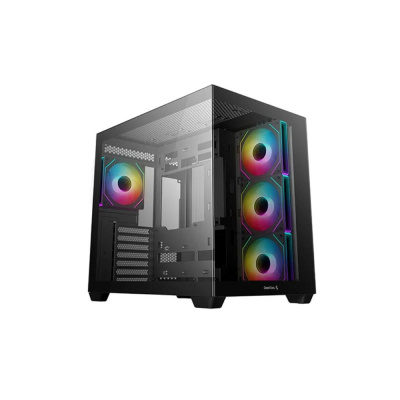 DEEPCOOL Case CG 530 4F, ATX, Průhledná bočnice, černá