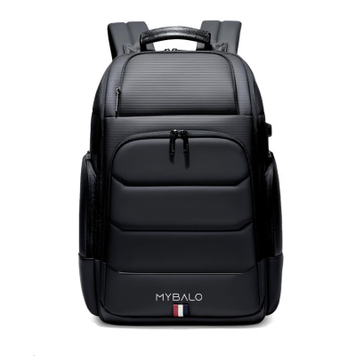 MYBALO Atlas prostorný batoh na notebook, černá