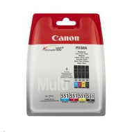 Canon CARTRIDGE CLI-551XL C/M/Y/BK PHOTO VALUE pro MG5450,5550,6450,6650,7150,7550 (680 str.)