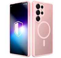 3mk ochranný kryt Misty MagCase Pink pro Samsung Galaxy S25 Ultra