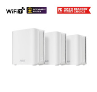 ASUS ZenWifi BD4 3-pack, WiFi7 Extendable Router, AiMesh, 2x WAN/LAN