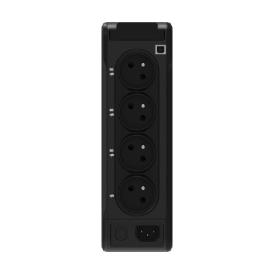 Eaton 3P Ellipse UPS USB FR, 900 VA, 540 W, Vstup: C14, Výstupy: (3) Typ E, (1) Pouze přepěťová ochrana Typ E, USB nabíj