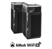 BAZAR ASUS ZenWiFi Pro XT12 2-pack Wireless AX11000 Tri-band Mesh WiFi 6 System, 2.5G WAN/LAN (ROZBALENO)