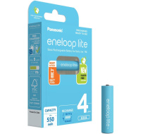 PANASONIC HR03 AAA 4LCCE/4BE ENELOOP LITE N, 550 mAh (Blistr 4ks)