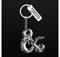 Konix Dungeons & Dragons "3D Logo" Metal Keychain