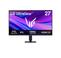 LG MT IPS LCD LED 27" 27G411A-B - IPS panel, 1920 x 1080, 144Hz, 5ms, G-sync, HDMI, DP