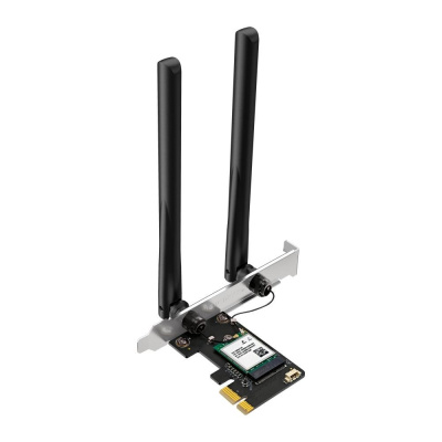 MERCUSYS MA70XE WiFi6E PCIe adapter (AX1800,2,4GHz/5GHz,Bluetooth5.4)