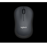 Logitech Wireless Mouse M220 Silent, black