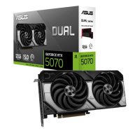 ASUS VGA NVIDIA GeForce RTX 5070 DUAL 12GB, 12GB GDDR7, 3xDP, 1xHDMI