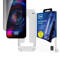 3mk tvrzené sklo HardGlass Max Privacy FrameFit pro Apple iPhone 15 Pro Max