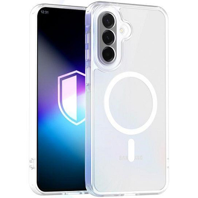 3mk ochranný kryt Misty MagCase White pro Samsung Galaxy A37