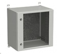 Solarix rozvaděč nástěnný venkovní LC-20 12U 600x600mm, dveře sklo, LC-20-12U-66-11-G