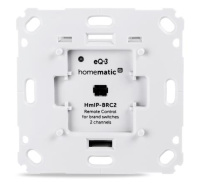 Homematic IP  Akční člen dálkového ovládání - zápustná montáž, 2 kanály - HmIP-BRC2