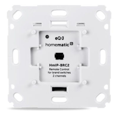 Homematic IP  Akční člen dálkového ovládání - zápustná montáž, 2 kanály - HmIP-BRC2