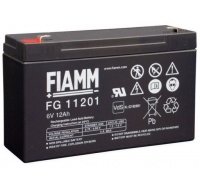 Baterie - Fiamm FG11201 (6V/12,0Ah - Faston 187), životnost 5let