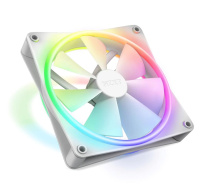 NZXT ventilátor F140 RGB Duo, ARGB, PWM, bílá