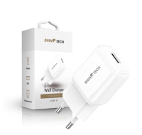RhinoTech LITE USB-A nabíjecí adaptér 10W bílá