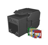 Solarix Samořezný keystone CAT6 UTP SXKJ-6-UTP-RAL-SA, RAL FIT moduly, SECURE CAP, Component Level a 4PPoE certifikace