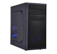 BAZAR - EUROCASE skříň MC X203 EVO black, micro tower, 2x USB 2.0, 1x USB 3.0, "POŠKOZENÝ OBAL"