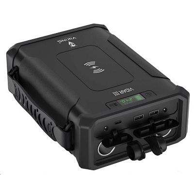 BAZAR - Viking outdoorová powerbanka VIDAR III, 96000 mAh, bezdrátové nabíjení - Po opravě (Komplet)
