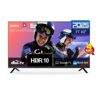 CHiQ L40FT TV 40", FHD, smart, Google TV, dbx-tv, Dolby Audio, Frameless