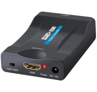 WG - Audio video konvertor SCART na HDMI, černá