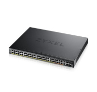 Zyxel XGS2220-54FP, L3 Access Switch, 960W PoE, 40xPoE+/10xPoE++, 48x1G RJ45 2x10mG RJ45, 4x10G SFP+ Uplink, incl. 1 yr