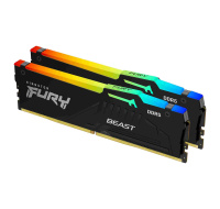 KINGSTON DIMM DDR5 128GB (Kit of 2) 5600MT/s CL40 FURY Beast RGB