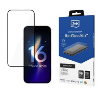 3mk tvrzené sklo HardGlass MAX Black pro Apple iPhone 16 Pro Max