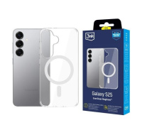 3mk ochranný kryt EverClear Magcase pro Samsung Galaxy S25