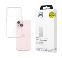 3mk ochranný kryt Armor Case pro Apple iPhone 15, čirá